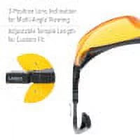 Light Glasses SCT-Orange Blue Honeywell with Uvex (S1933X) Skyper® Blocking 3-Pack Anti-Fog Computer Lens,