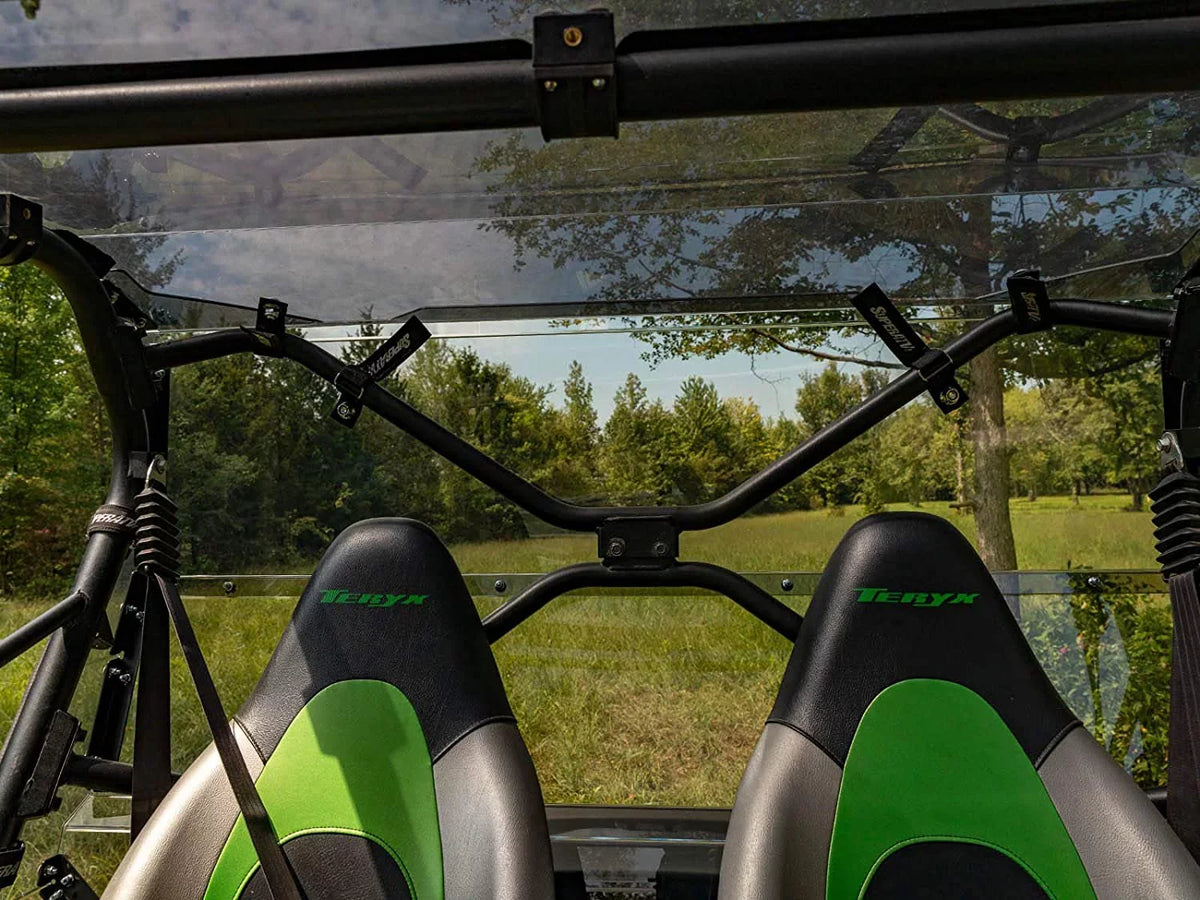 800 250x for Heavy Lightly Than / Thick Flying 2021+ Teryx Kawasaki SuperATV 4 Debris Rear 4 Windshield From USA! Polycarbonate Duty 1/4" 2014+ Protects Teryx Stronger Tinted in You Glass S Made