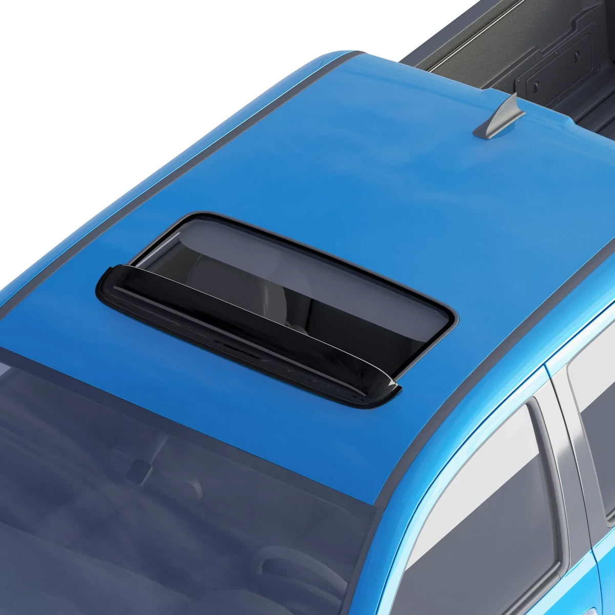 Deflector Guard/Rain - SR01001 Wind Roof Moonroof Moonroof CLIM Incredibly Visor Sunroof, Sunroof Guard - Guard Universal Shade Tape-On Visor - Top 35.6" Durable Profile Wind Adhesive ART Low