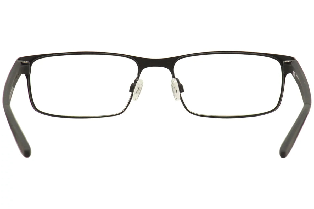 8131 Black 55mm 001 Eyeglasses Optical Satin Frame Men's Full Rim