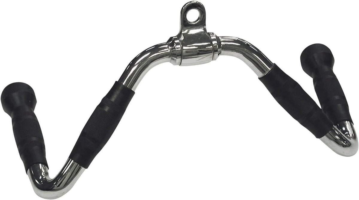 s, - Downs Bar Machine Triceps Rows, Attachment Seated Downs, For Ideal With Press LAT Pull And Bicep Grips Rubber Cable Multi