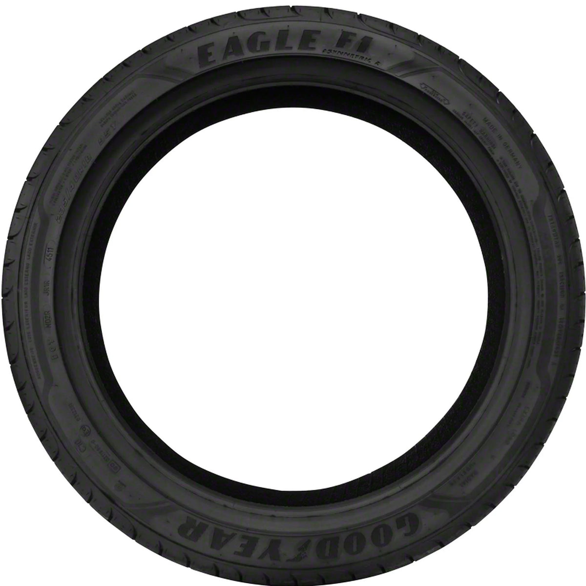 Asymmetric Passenger 235/40ZR19 Tire UHP 92Y Goodyear Eagle 2 F1 Summer