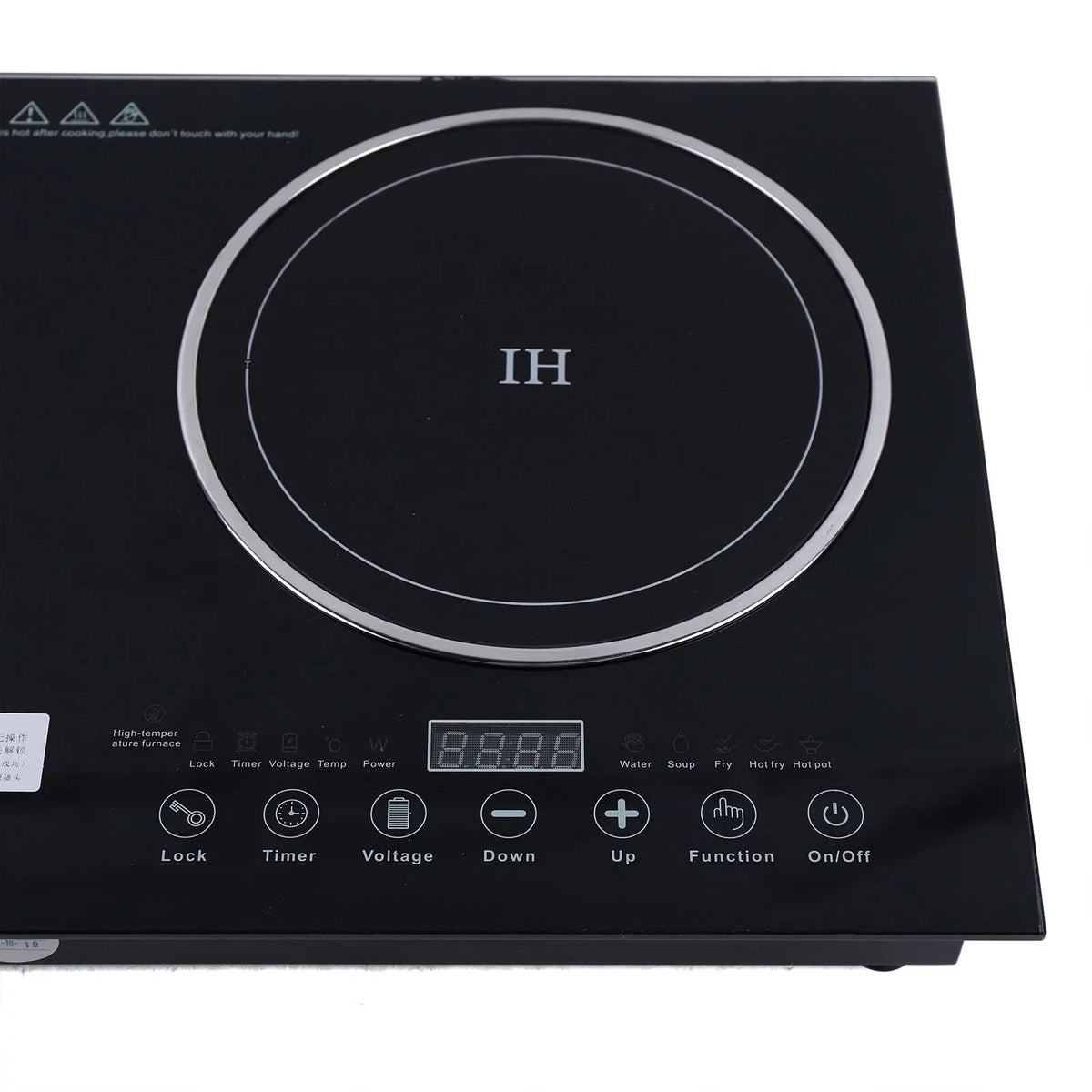 Touch Dual Cooker+1400W Portable Cooker Stove Countertop 1200W ANQIDI Cooktop Digital Sensor Burner Ceramic