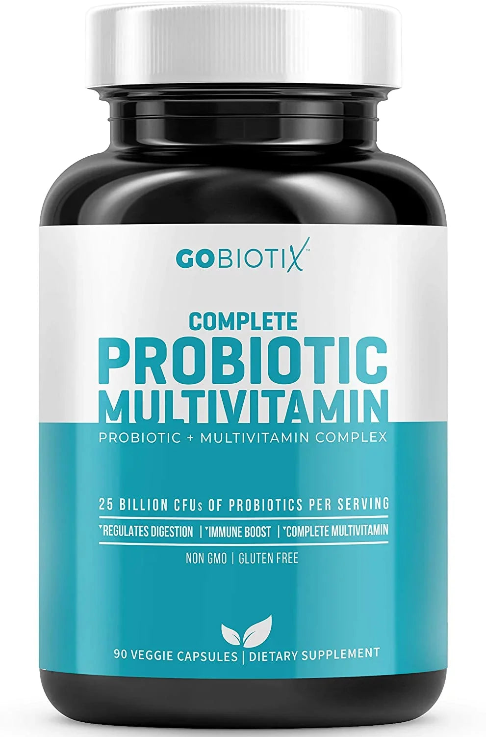 CFU Veggie Billion Women GoBiotix for 25 Free | Boost | Digestive Multivitamin &amp; | Immune 90 Probiotic ? Gluten Men Health, Probiotics &amp; with | Daily C Flora Probiotic Multivitamin
