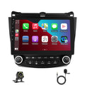 Accord Stereo Bluetooth For 2007 2003 Radio Head Car 2004 Navigation Carplay Android Din GPS Screen 12 2+32GB Honda Touch 2005 Double 2 Unit 10.1" 2006
