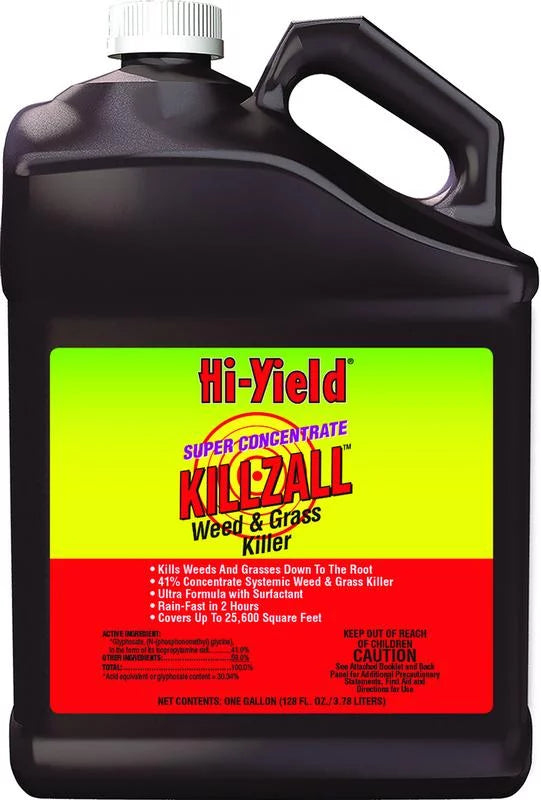 Grass Killer, Group Killzall Hi-Yield 1-Gal & Weed Voluntary Purchasing 33693
