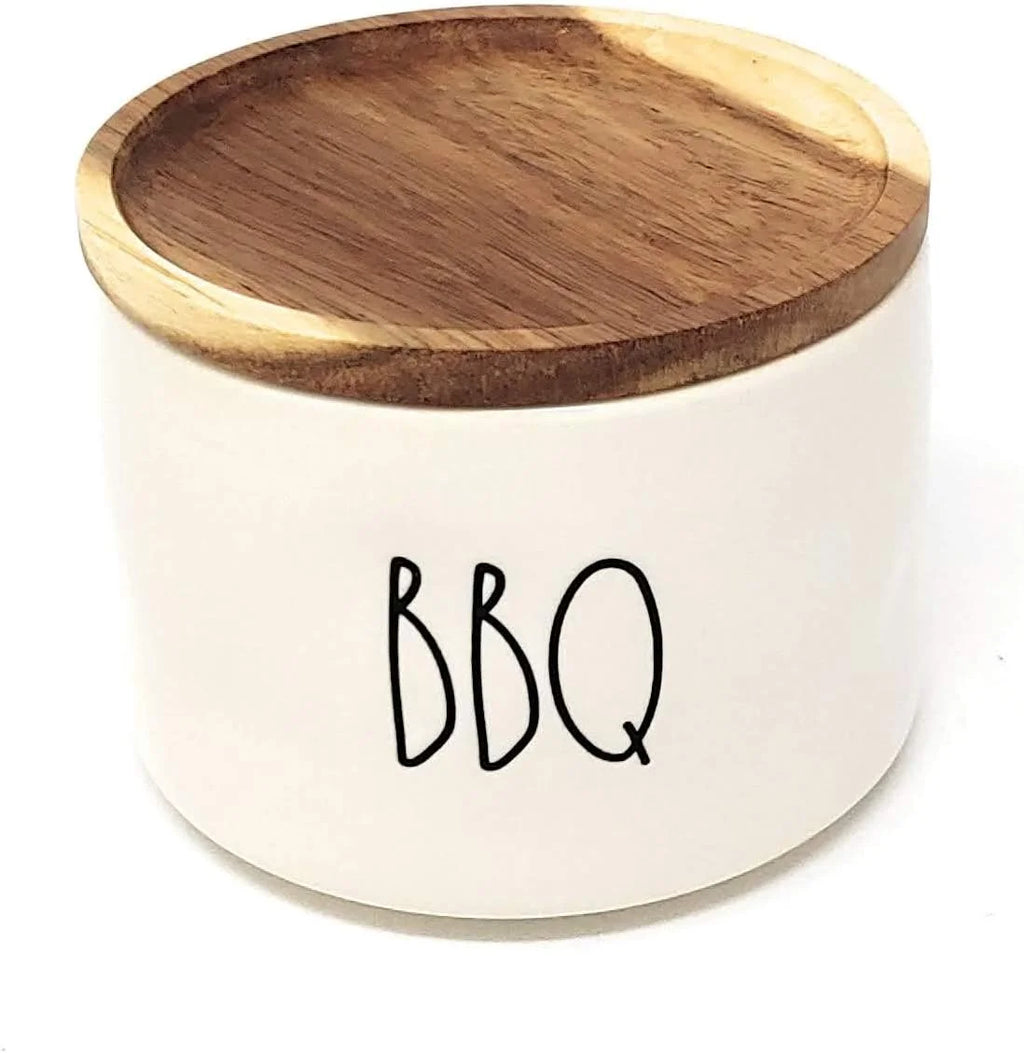 Canister SPICE, Rae Set Dunn BBQ, RUB