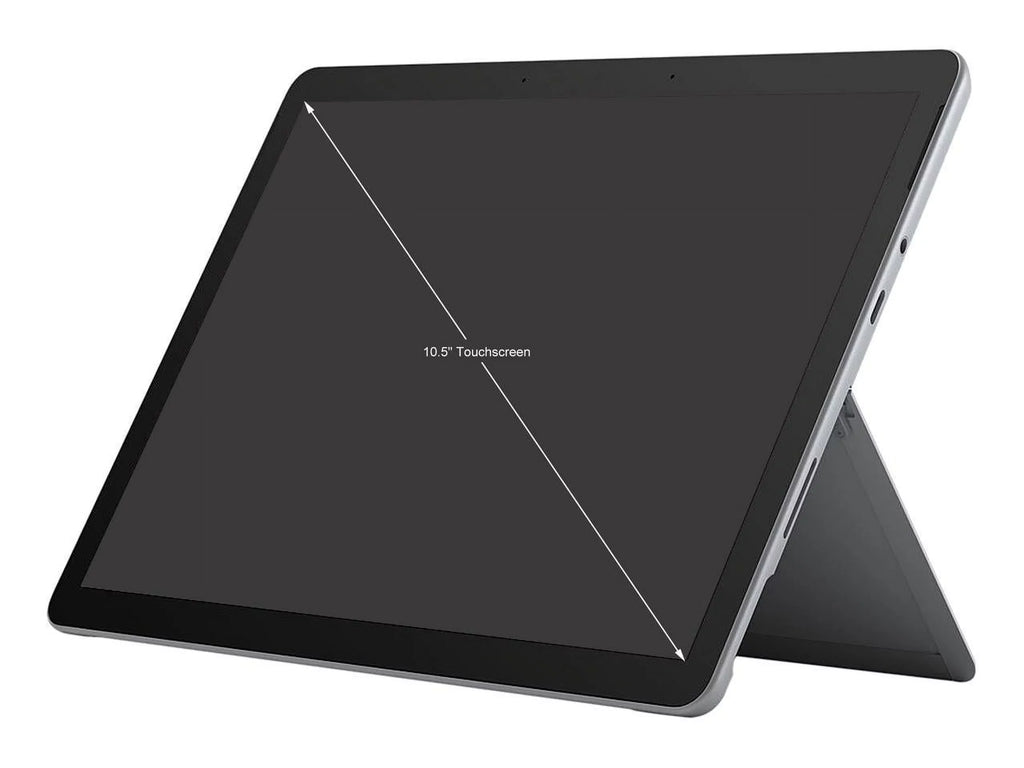 Point Intel Windows Core 10 Surface RAM, 3 Multi-Touch, Platinum, 128GB 10.5" 8GB Microsoft i3-10100Y, 8VC-00001 Go Display, Pixel 11, SSD, Sense