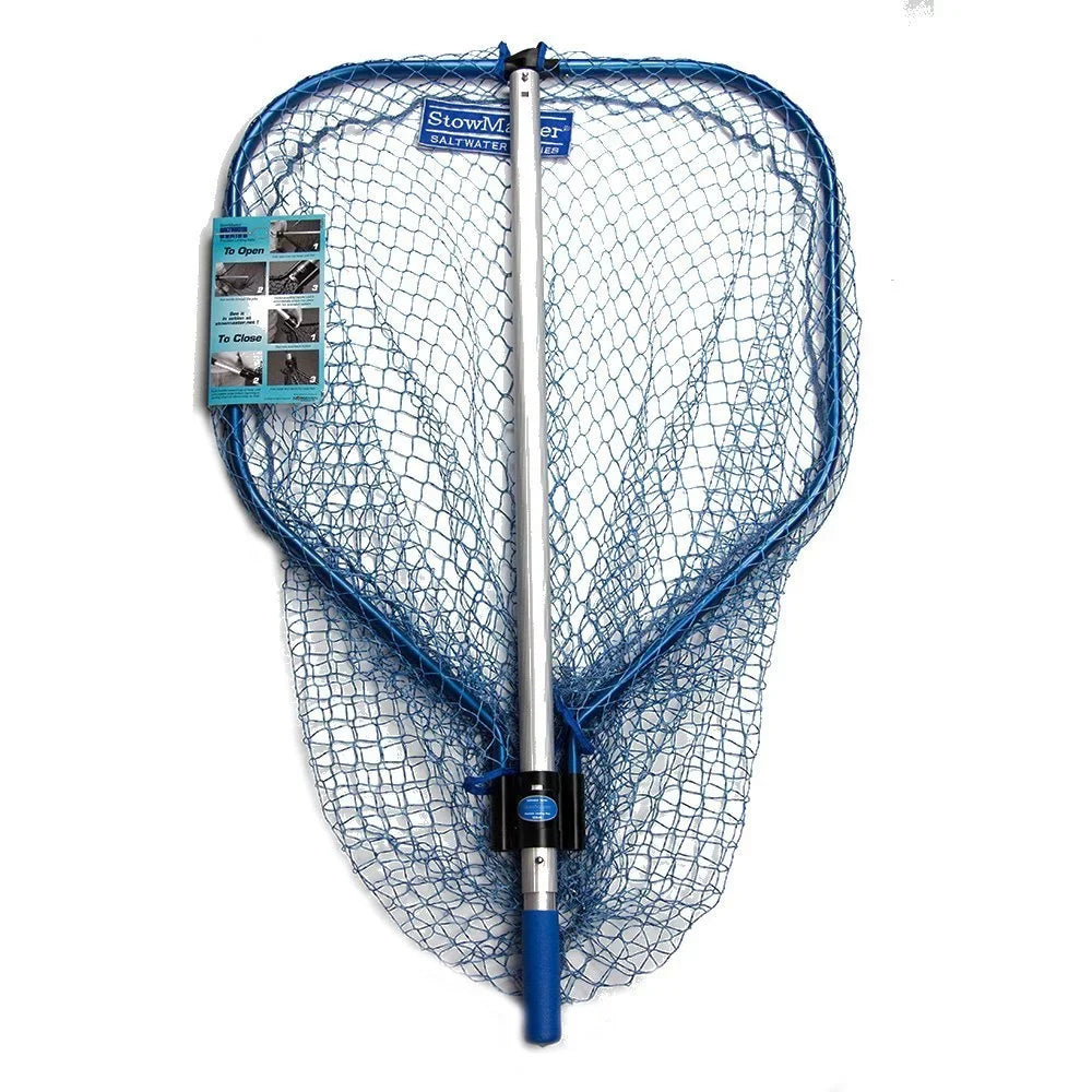 Saltwater Bonefish, Norsemen Net, Redfish, Silver 84" StowMaster Snapper