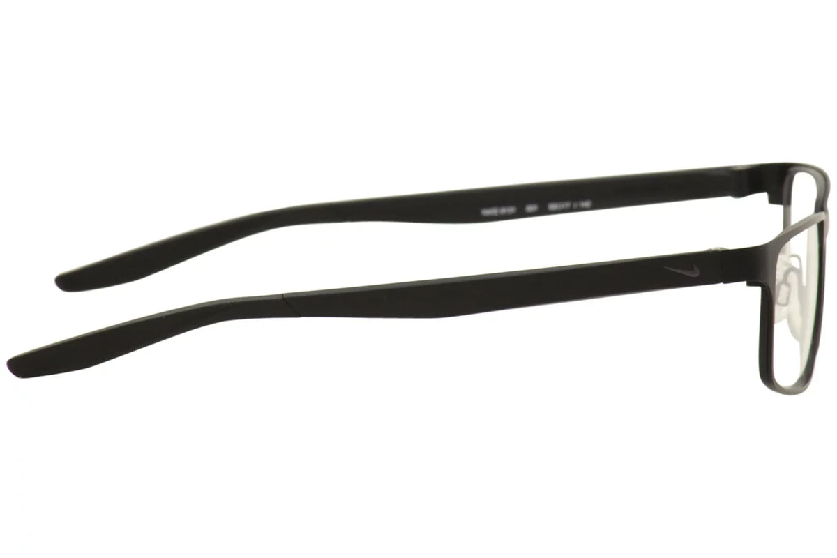 8131 Black 55mm 001 Eyeglasses Optical Satin Frame Men's Full Rim