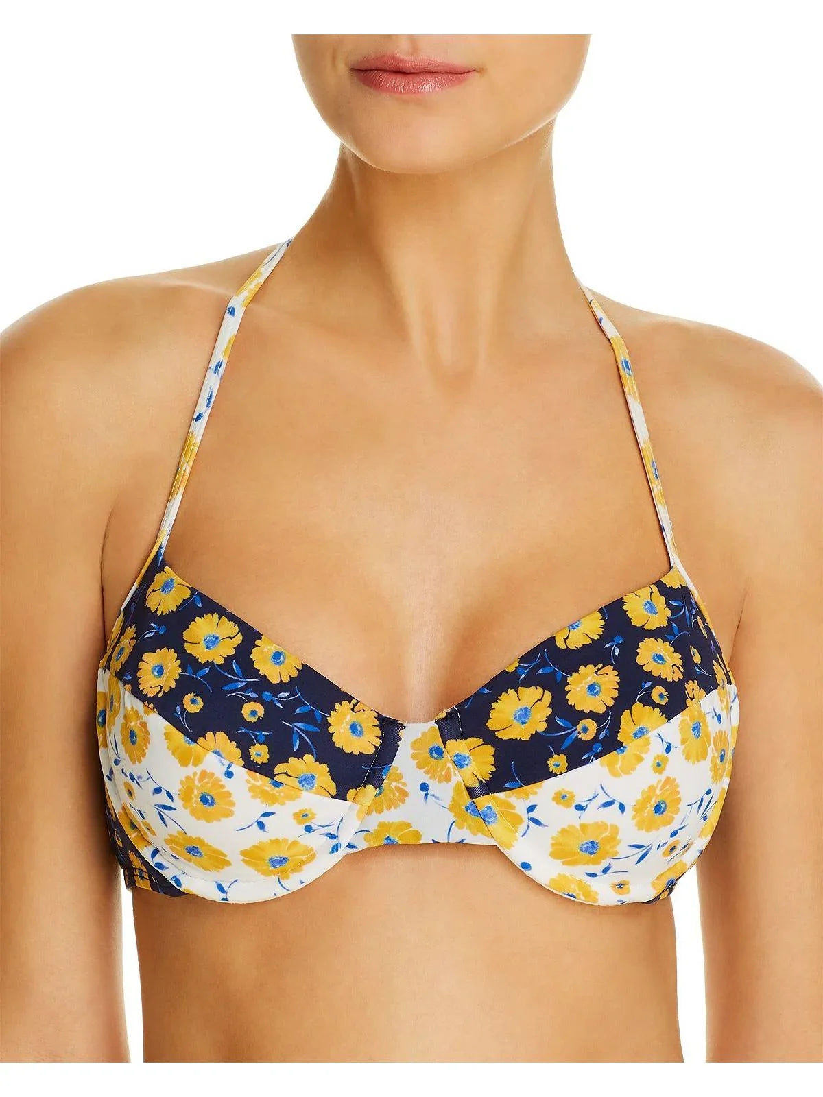 Separates Floral Top Swim Underwire Shoshanna Womens