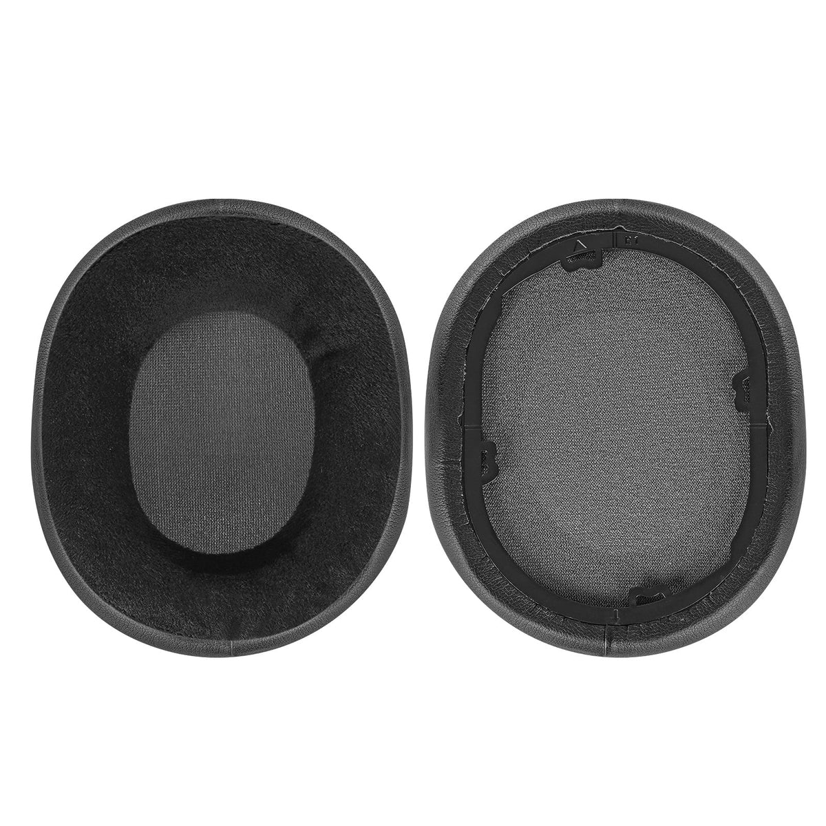 Cups Velour Cushions, Pads Ear Ear Headphones Replacement HS55, HS65 Parts Earpads, for Comfort Geekria Corsair (Black) Hybrid Cover Repair Headset Ear