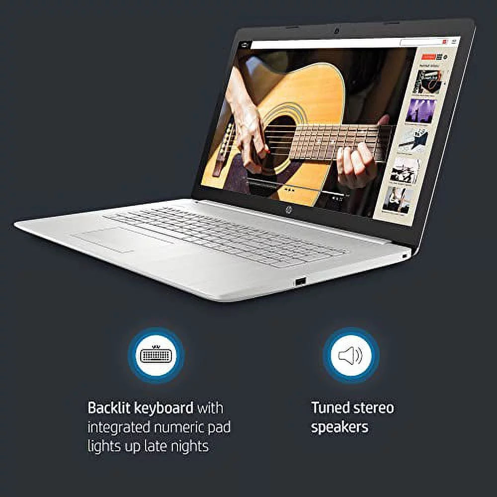 FHD Laptop,17.3" (1920 HP SD 2021 Windows Intel Model Core Xe (Beat Display, HDMI, Graphics, Iris i5-1135G7 i7-1065G7), PCIe Latest RAM x 1080) Card, IPS (8GB 512GB SSD) Intel 11 |