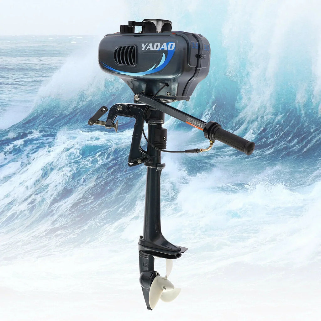 2-Stroke liquid System HP Fishing Boat Motor Boat with Outboard Cooling Engine 3.5 Engine