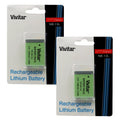 Replacement for Canon PowerShot Camera Two Battery Canon Digital SX720 NB HS Rechargeable Vivitar 13L