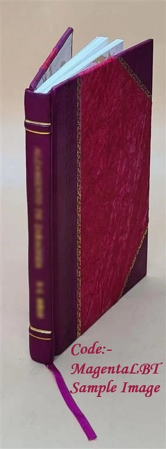 Cochrane 1867 Memorial Clark B. Bound] of [Leather