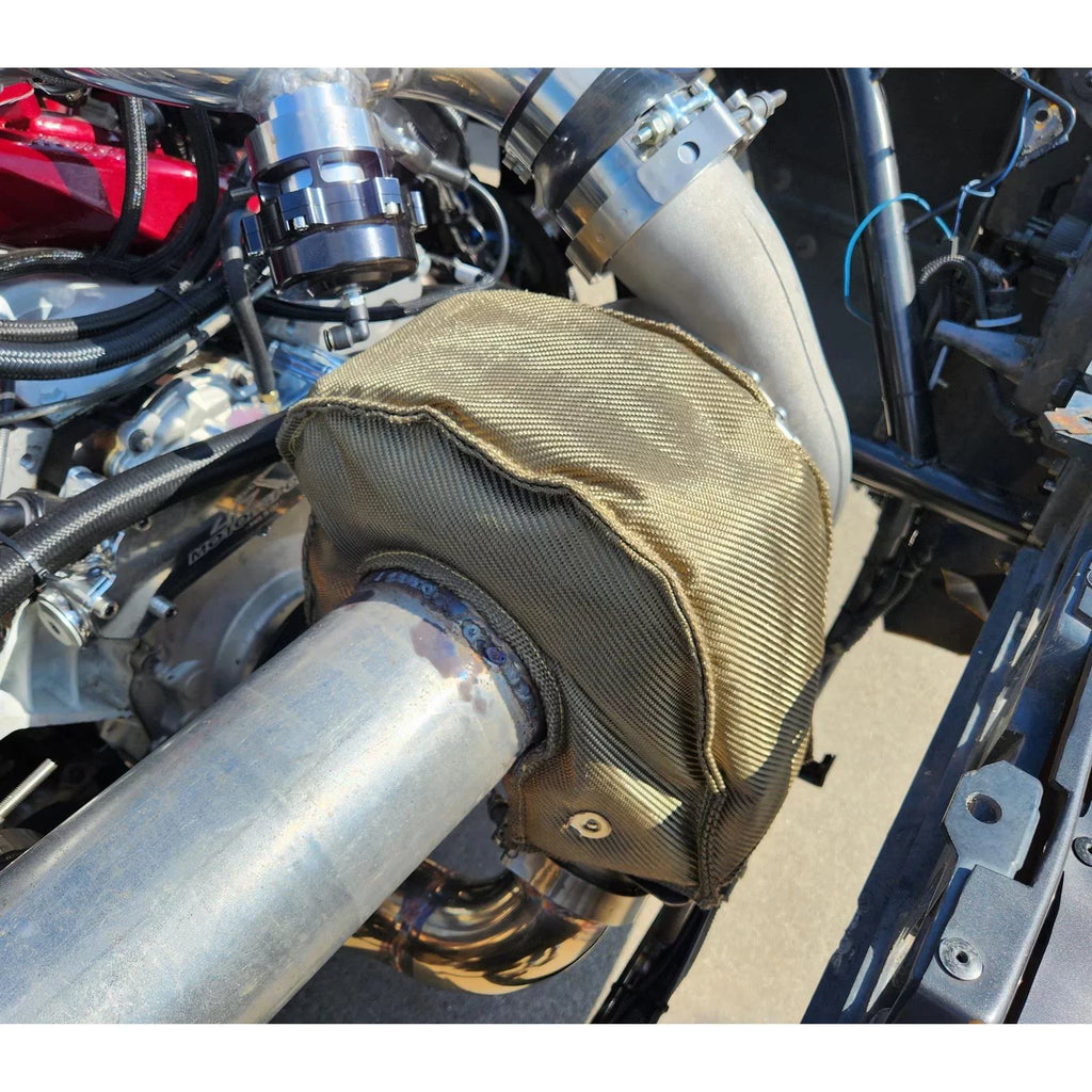 Heat Shielding Turbo VS VSRTBT3-1B Racing Black T3, Blanket,
