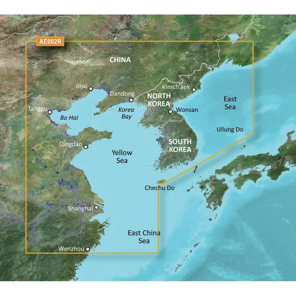 Sea - - - g3 BlueChart® HD Yellow Garmin VAE002R Vision® microSD™/SD™