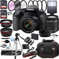 Bundle w/EF-S is Rebel F/4-5.6 Zoom Case T7i Tripod + Filters 800D 128GB Canon DSLR 36pc Lens STM Camera EOS Memory 18-55mm + + +