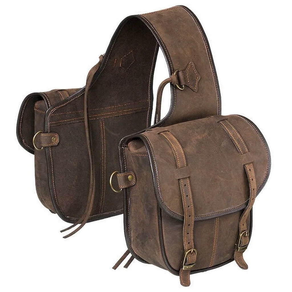 Brown Tough1 Saddle Soft Leather Bag