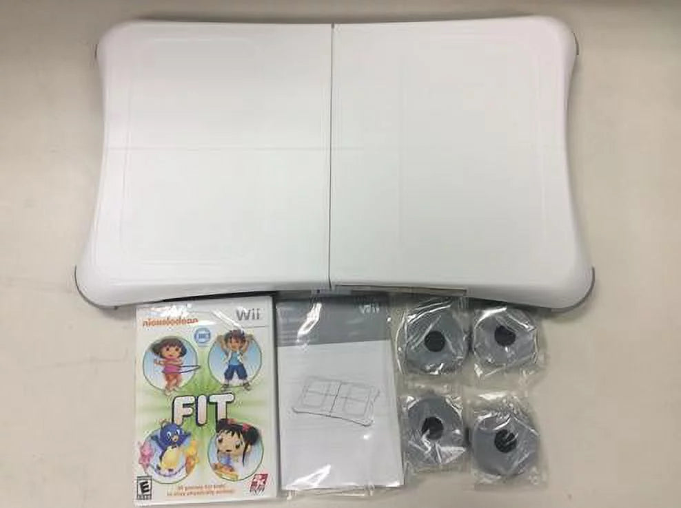 GAME Wii Board w/ Nintendo Fit Packaging) Nickelodeon (Bulk Wii Balance Fit Wii for