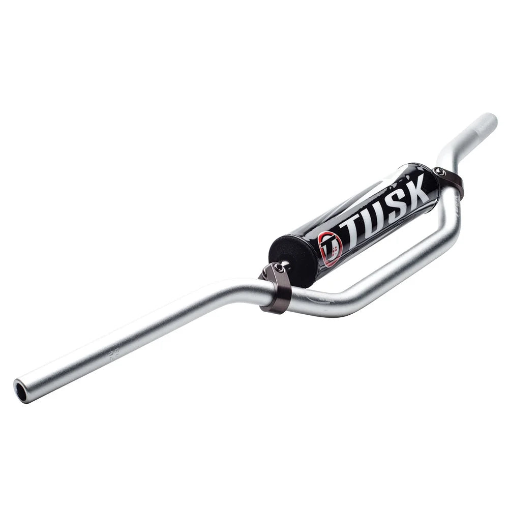 Handlebar Mini 2000 T-10 Silver RM For 7/8" LEM LX3 Bend Tusk Aluminum