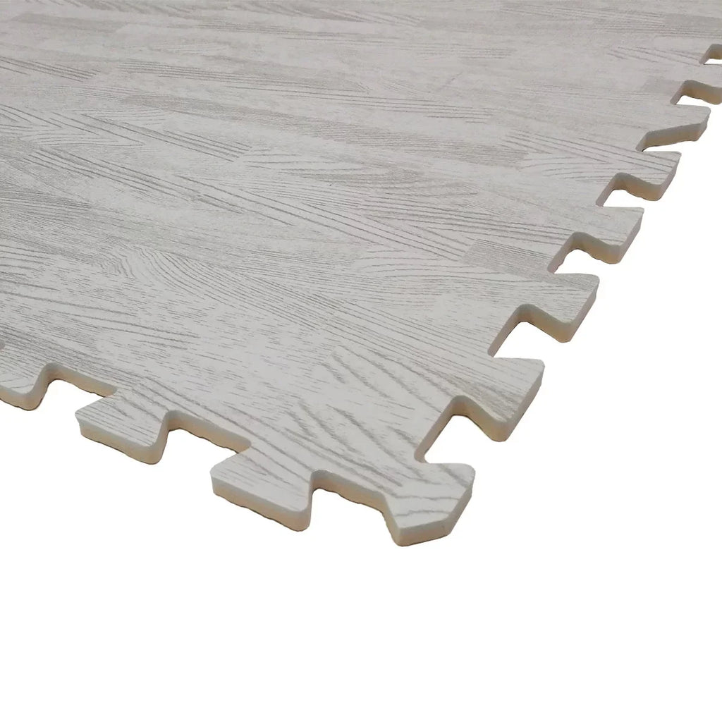 Mats Foam 100 White Home Aesthetics Interlocking Thick Ft Sq. Inch Flooring, 3/8