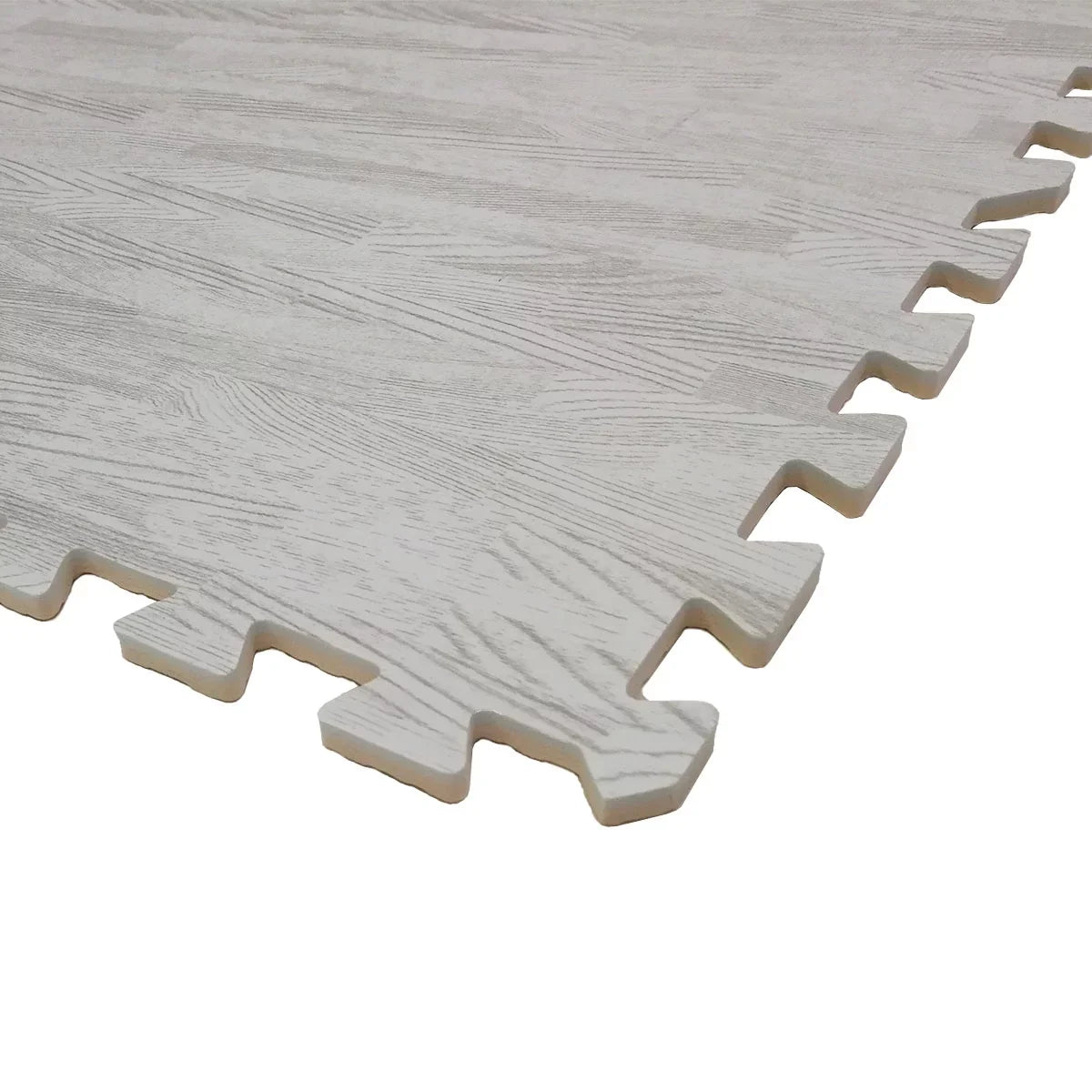 Mats Foam 100 White Home Aesthetics Interlocking Thick Ft Sq. Inch Flooring, 3/8