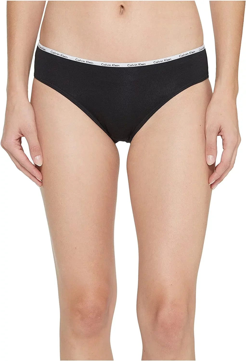 Stretch Panty Bikini Purple, XL 5 Logo Women's Klein Pack, Pink Cotton Calvin