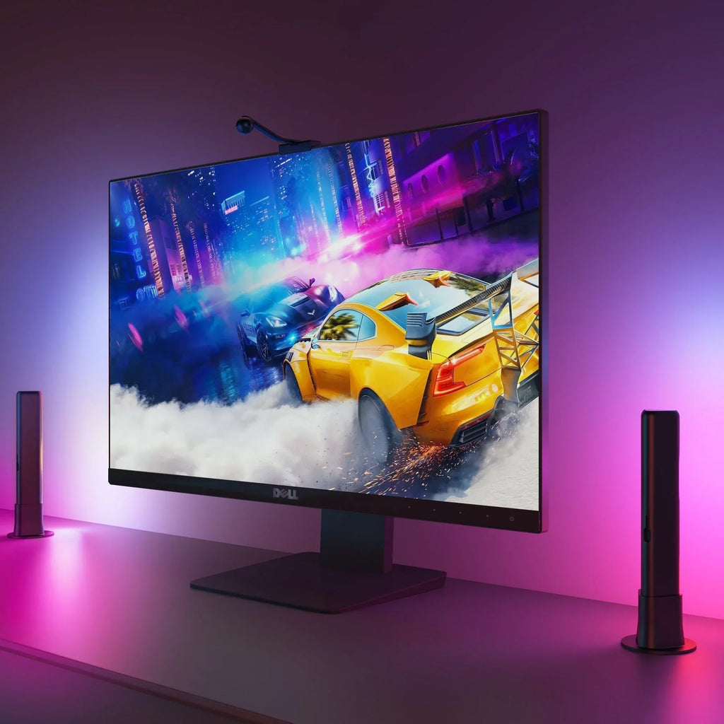 TV Feature, Light Ambient Music Lighting, and PC Sync TV Bar with Video Light Pro Bar for Govee Camera, LED and Flow New