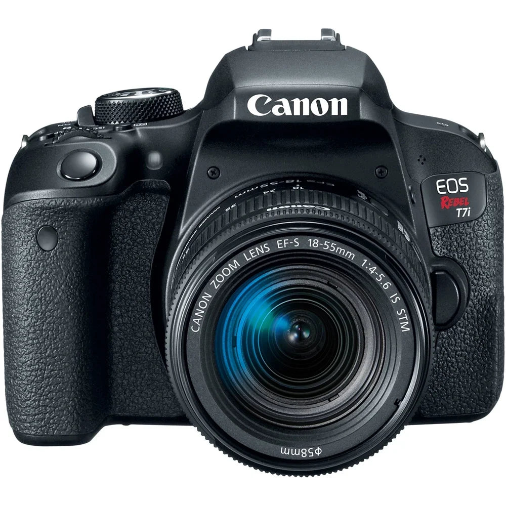Memory 18-55mm Flash Lens EOS T7i/800D Rebel Kit with Canon & Camera DSLR