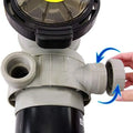 | Dual Swimming Maintenance 1-1/2 115V Pool | Amps Pump Efficient Dorado Energy | | 9 Cover Above-Ground Port Pump Strainer See-Through Low |
