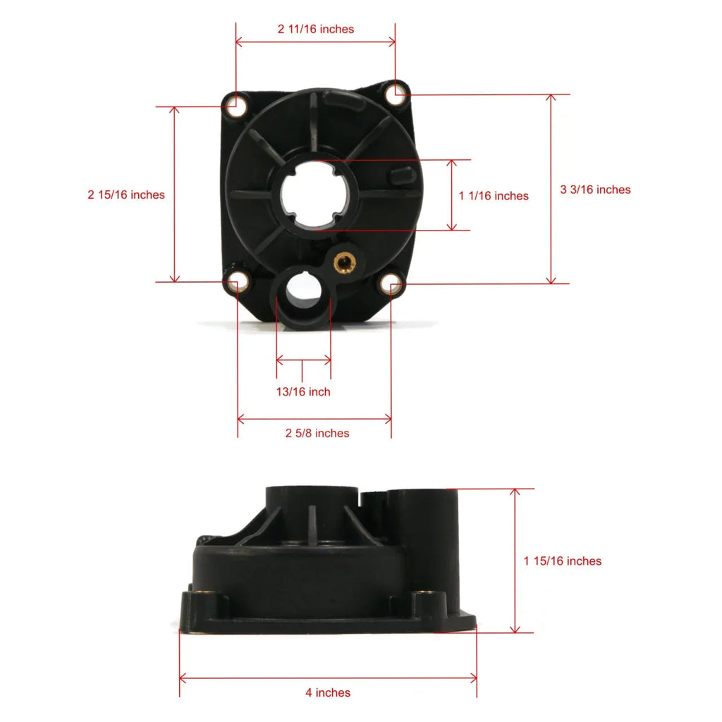HP liquid Shop Transom 15" 1987 E60TLCUC Outboard, For The ROP Pump Evinrude | Kit 60 Impeller