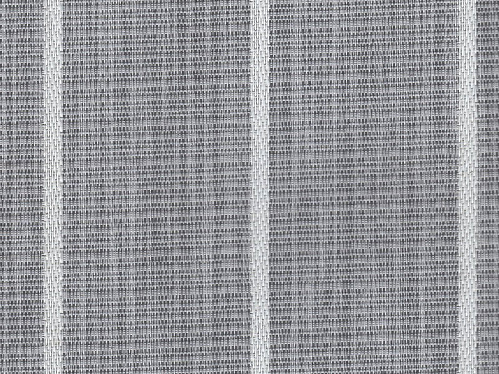 Stripes / Padding Woven Marine - 304 Vinyl Teak 8.5'x25' - w/ Flooring Black