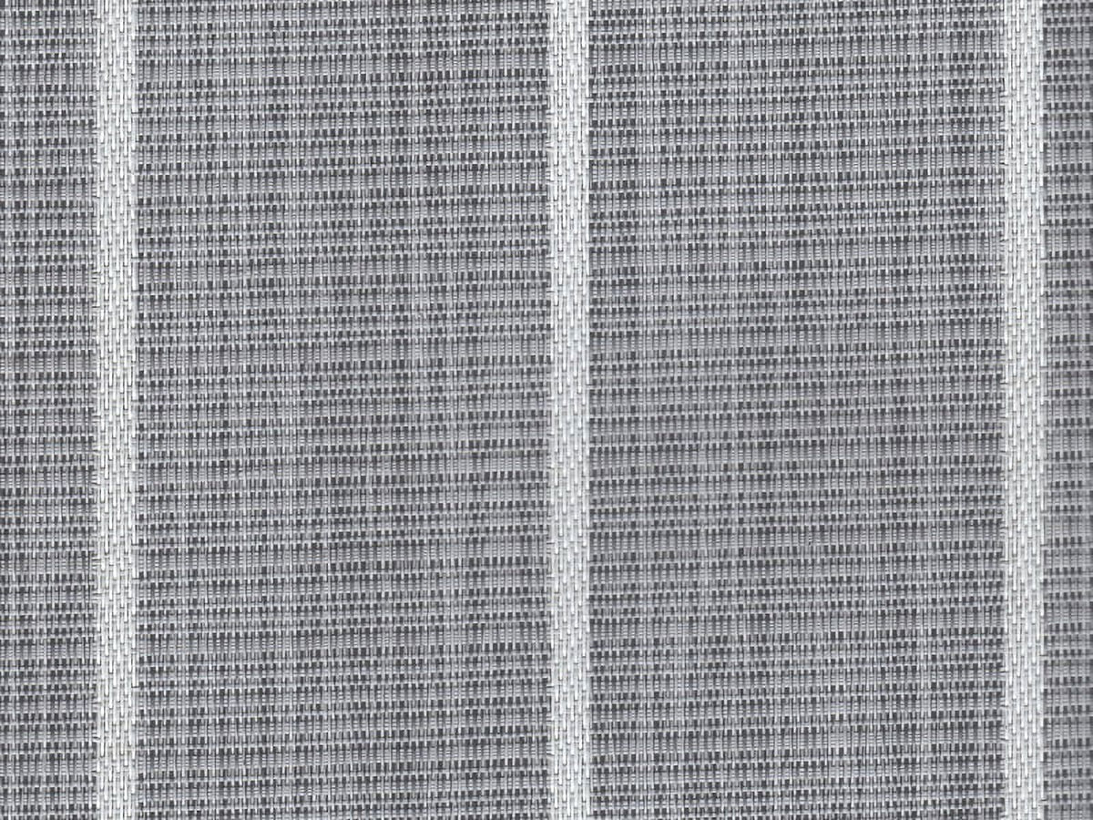 Stripes / Padding Woven Marine - 304 Vinyl Teak 8.5'x25' - w/ Flooring Black
