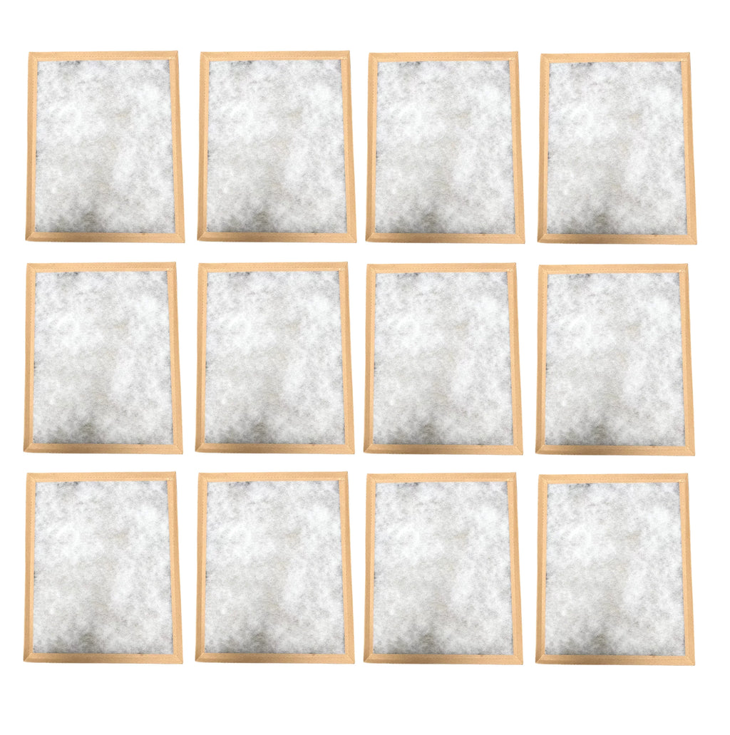 Clean MERV AC Throwaway of Basic Furnace AquaNation Dust 20X25x1 4 12) Air Fiberglass (Lot Polyester Filters, Filters, Disposable Living Panel