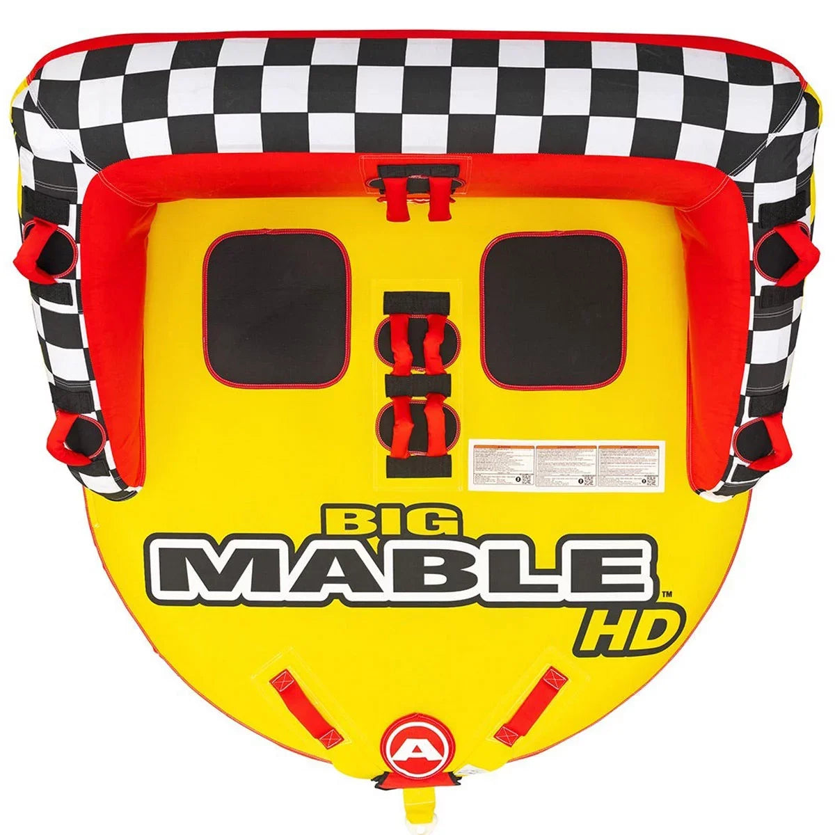 2 Airhead Mable Airhead Big Rider Red/Yellow, HD,
