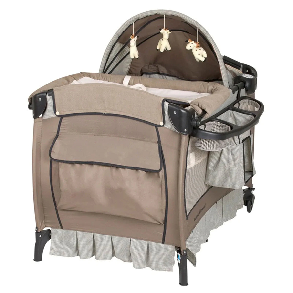 II Center Baby Playard, Trend Deluxe Havenwood Nursery