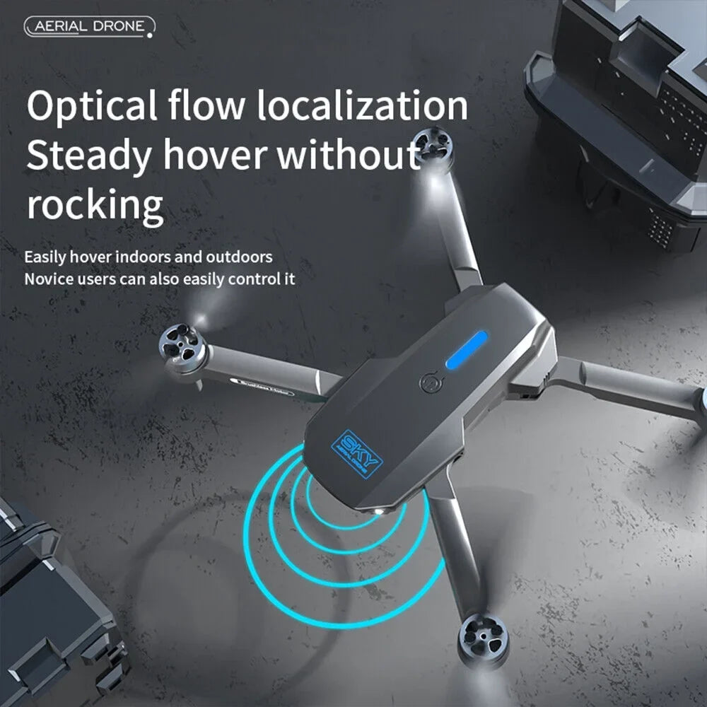 Drone HD Camera RC Quadcopter, E88Max 4K - FPV, Range Long WiFi AirMaster JahyShow Foldable -