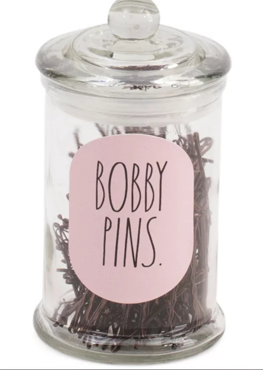 Bobby lid. Pins Dunn Rae (300) with Jar Glass Clear