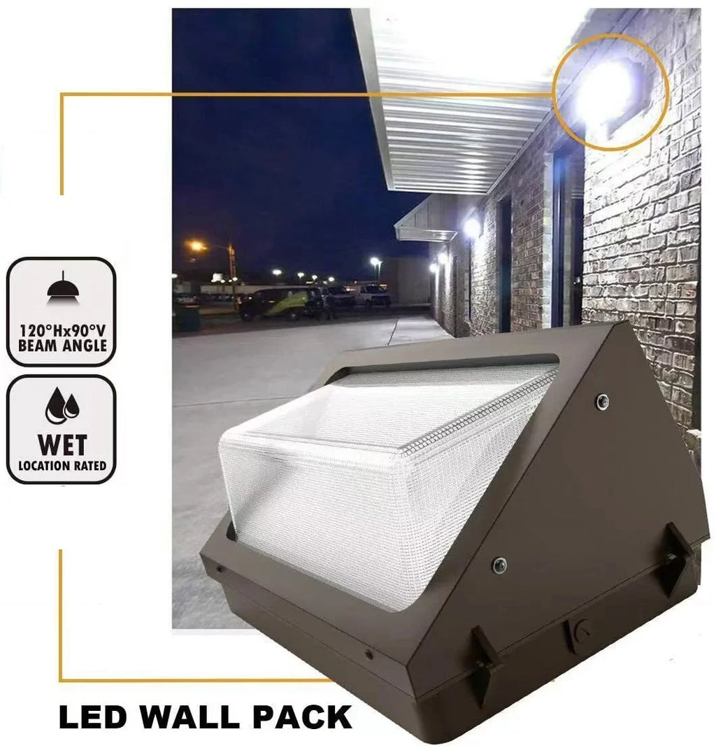 Lumens, , Pack 5000K, Light, climate Antec Wall 100-277VAC, 40W LED IP65 exterior Resistant, UL/DLC 5000