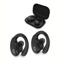 XT-33 Secure Ergonomic with Bluetooth TWS Zip-Case Earbuds Sporty Design (BE-204) Fit and