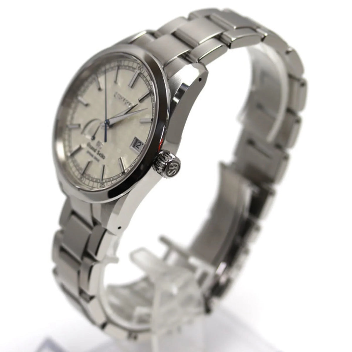 Edition 10th to Drive Seiko SBGA111/9R65-0BP0 Pre-Owned worldwide Men's Spring (Good) 1,500 Grand pieces Watch Automatic Anniversary Limited