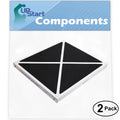 Air 30253 Replacement Hunter 2-Pack Filter - Filter with Compatible for Air Hunter 30930 Purifier