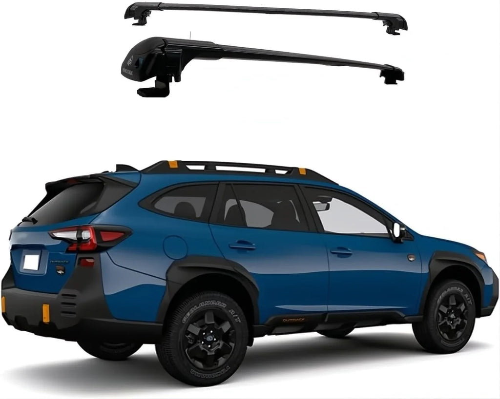 Board, Roof – Raised Cross Wilderness Box Bars Fit Cargo Ski CJ4035 Rack for 2022-2024 ROKIOTOEX Black Subar-u Rails, Bike Luggage, Cobra for Outback Side Rooftop Carrier Crossbars
