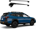 Board, Roof – Raised Cross Wilderness Box Bars Fit Cargo Ski CJ4035 Rack for 2022-2024 ROKIOTOEX Black Subar-u Rails, Bike Luggage, Cobra for Outback Side Rooftop Carrier Crossbars
