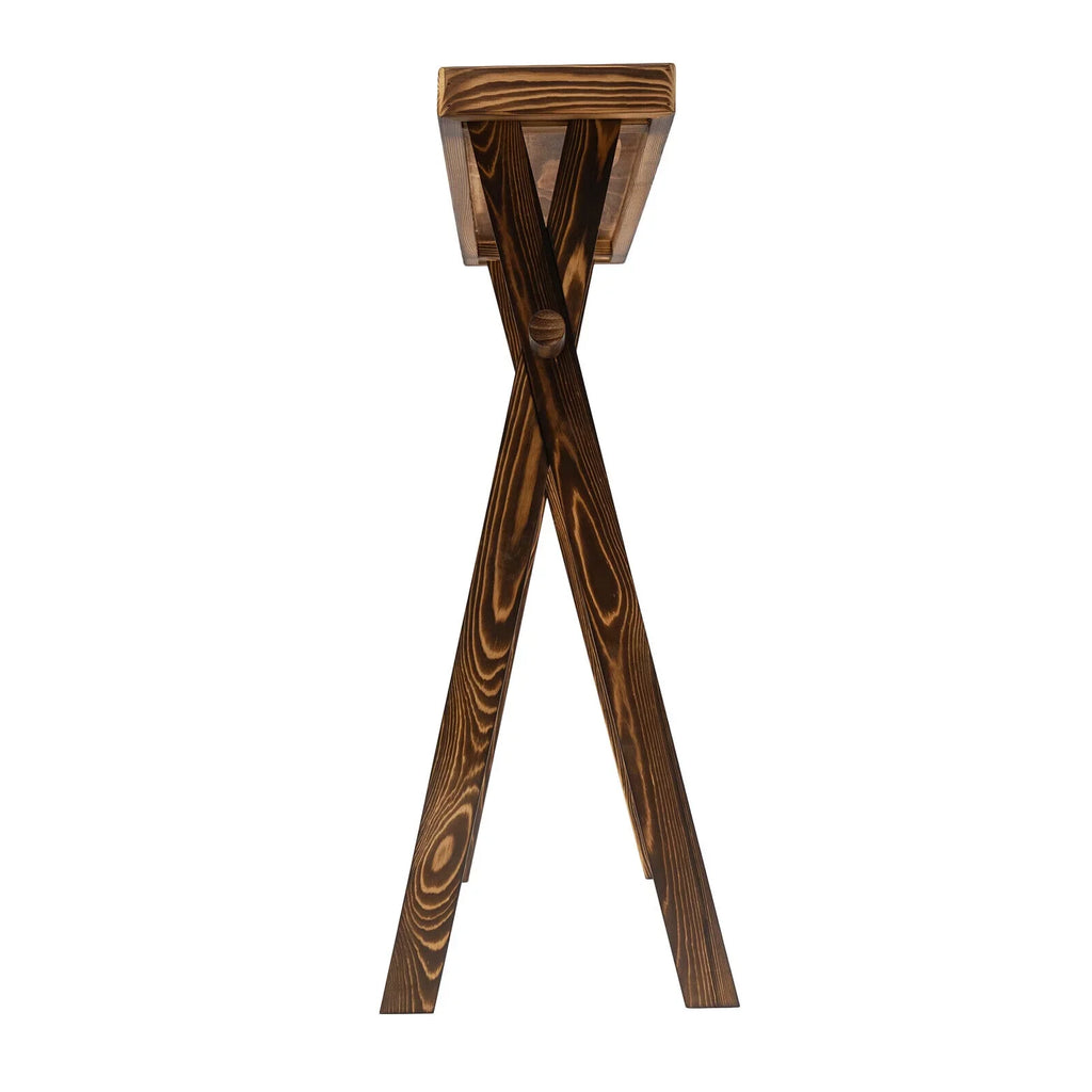 Miumaeov Portable Wooden for Shelf Picnic, Rack Table Grill Rack exterior Storage BBQ Picnic Camping,