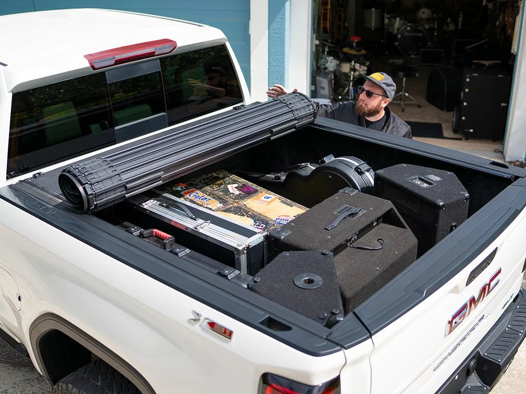 (76.3") with Revolver Compatible Cover 2018, 2500/3500 | 4" 2019 2021 Hard - 1500, 6' X4s Bed by Truck Classic - Dodge BAK | Bed 80213 2010-21 Tonneau 2009 Ram Rolling RealTruck