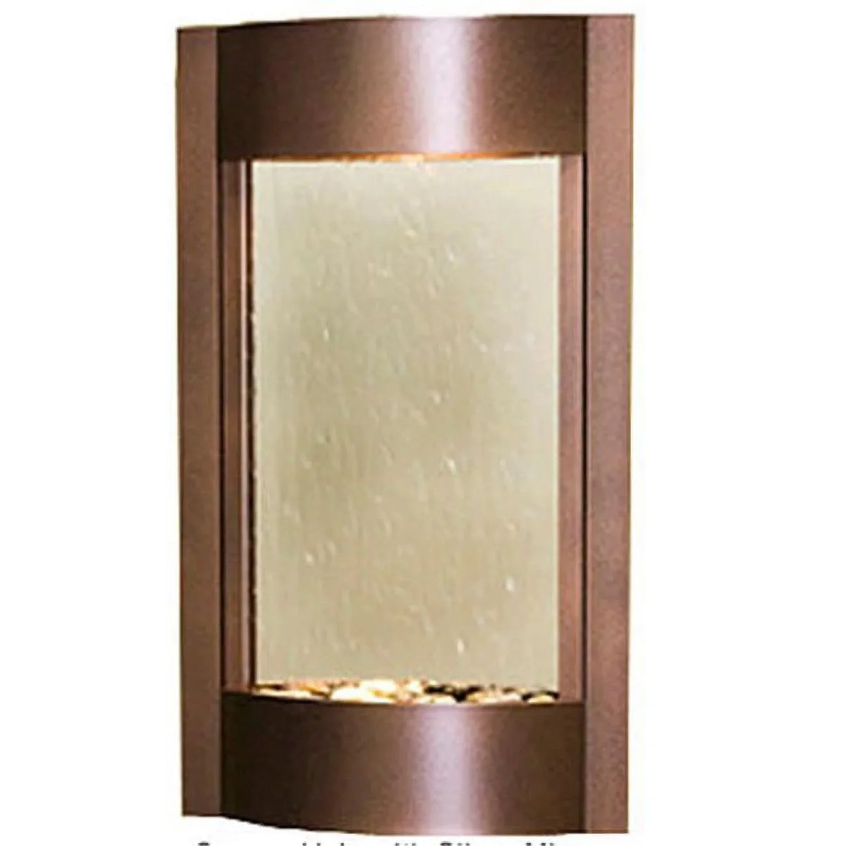 SWA5040 Waters Wall Fountain Serene Mirror Adagio Silver -