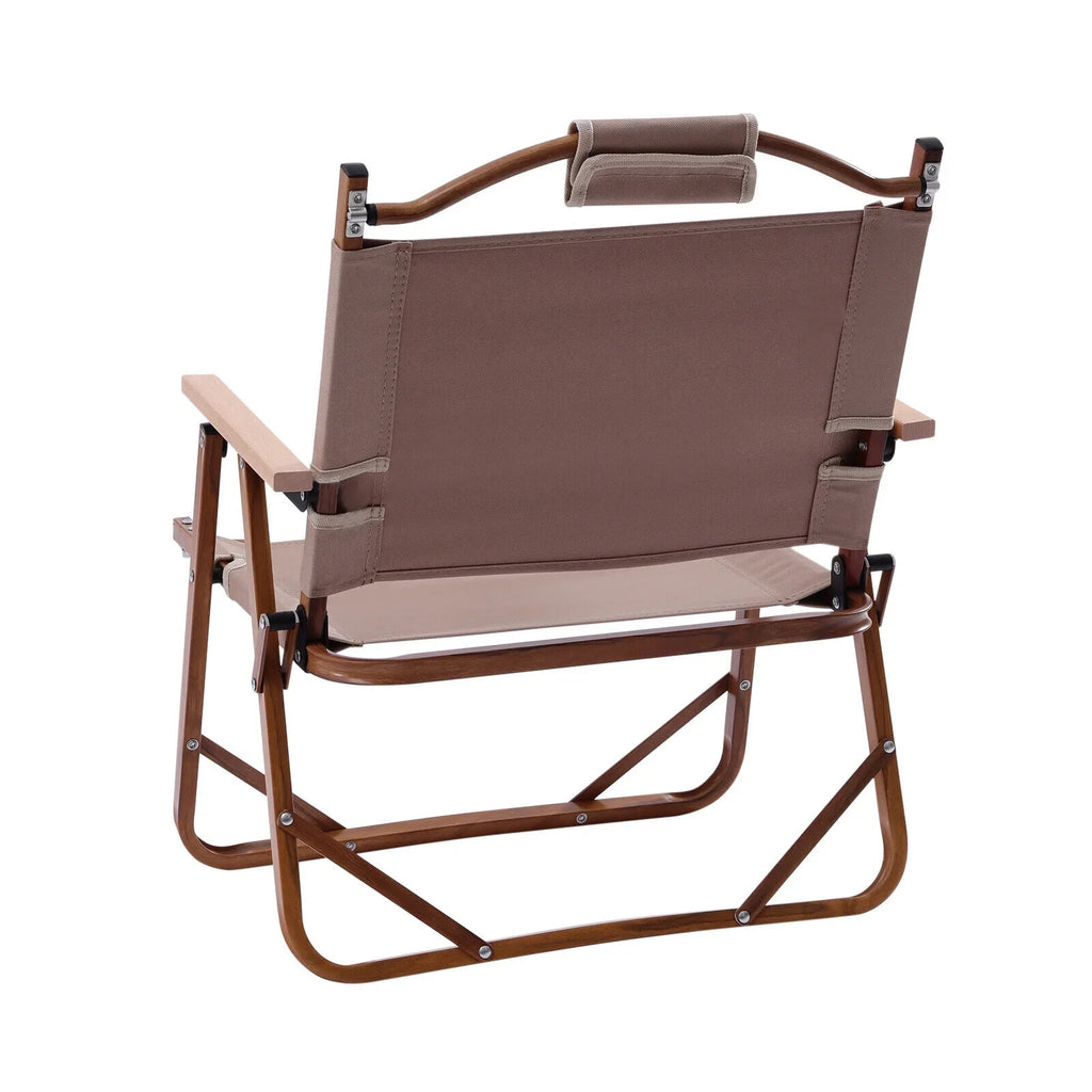 Folding Camping Chair Fabric 600D for Oxford Portable Alloy Hiking Park Aluminum